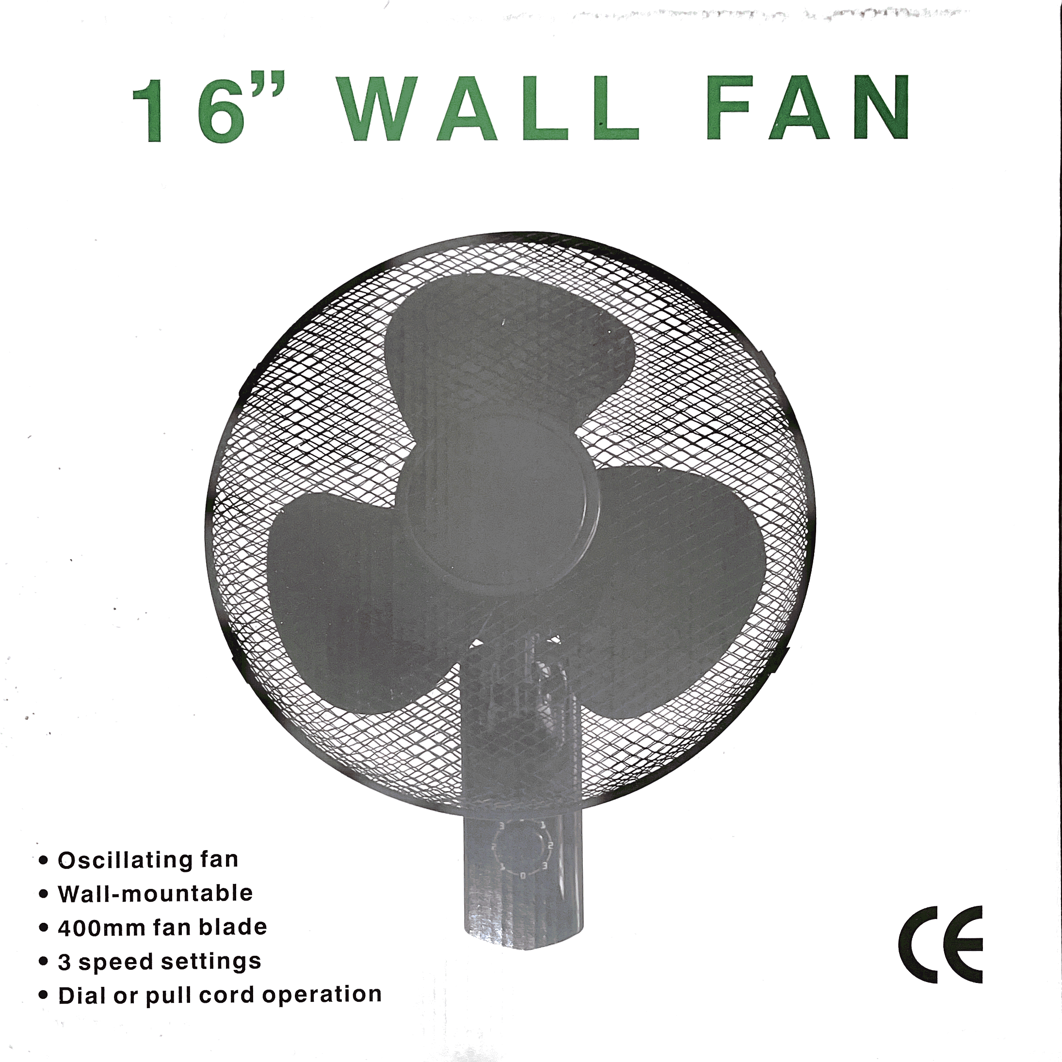 Wall fan 16"