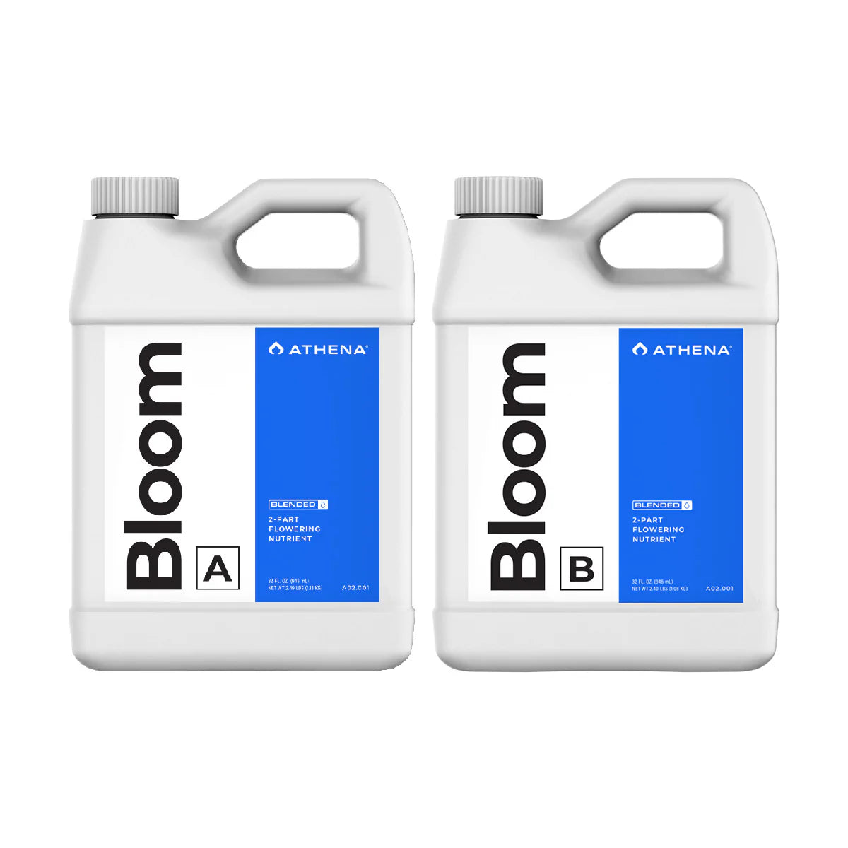 Athena Nutrients Blended Line - Bloom A&B