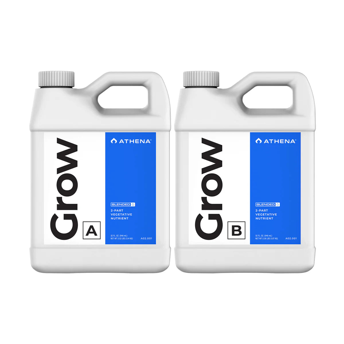 Athena Nutrients Blended Line - Grow A&B