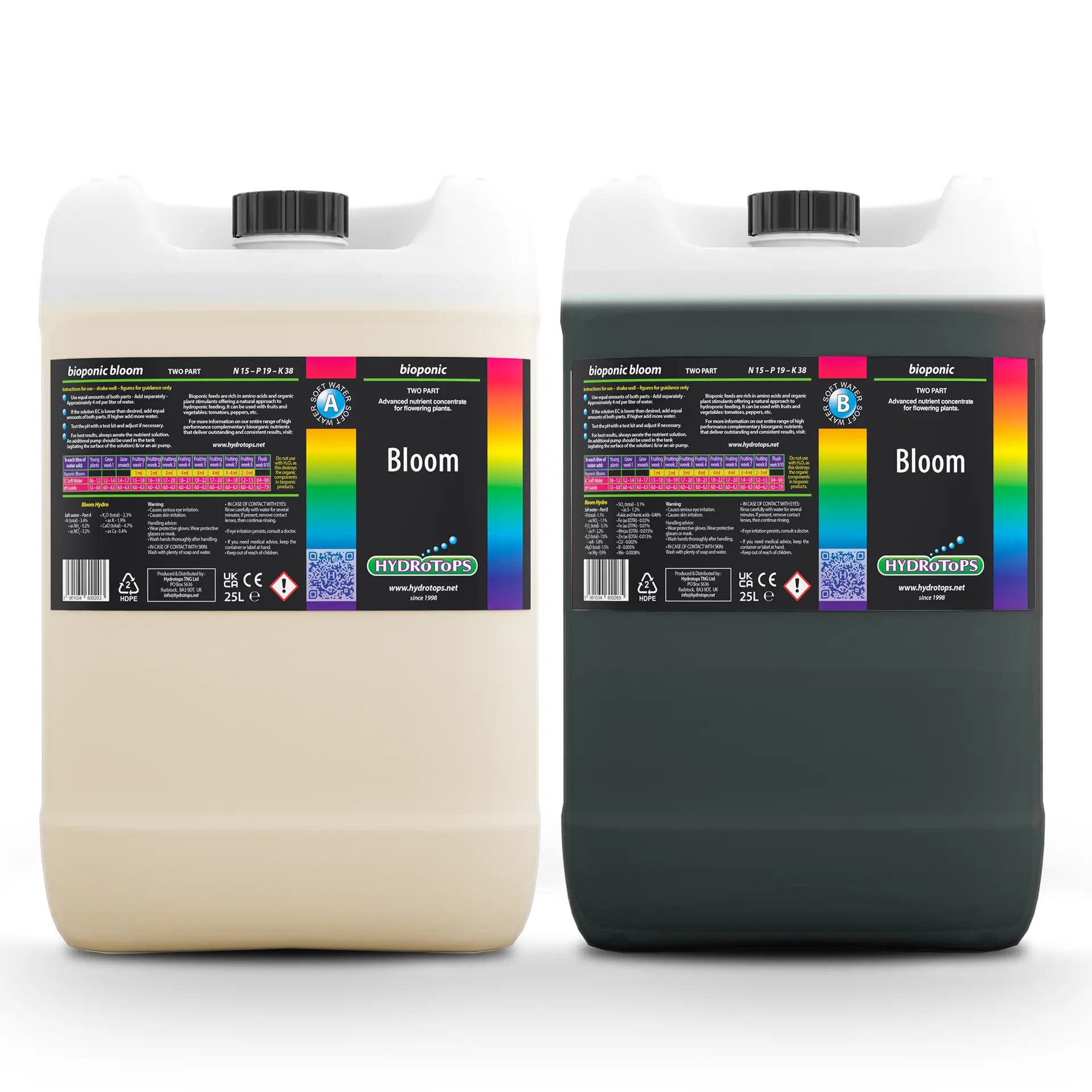 Bioponic A&B Bloom Soft Water
