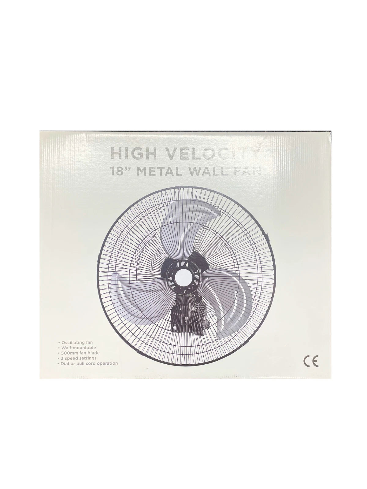 High Velocity 18" Metal Wall Fan