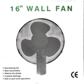 Wall fan 16"