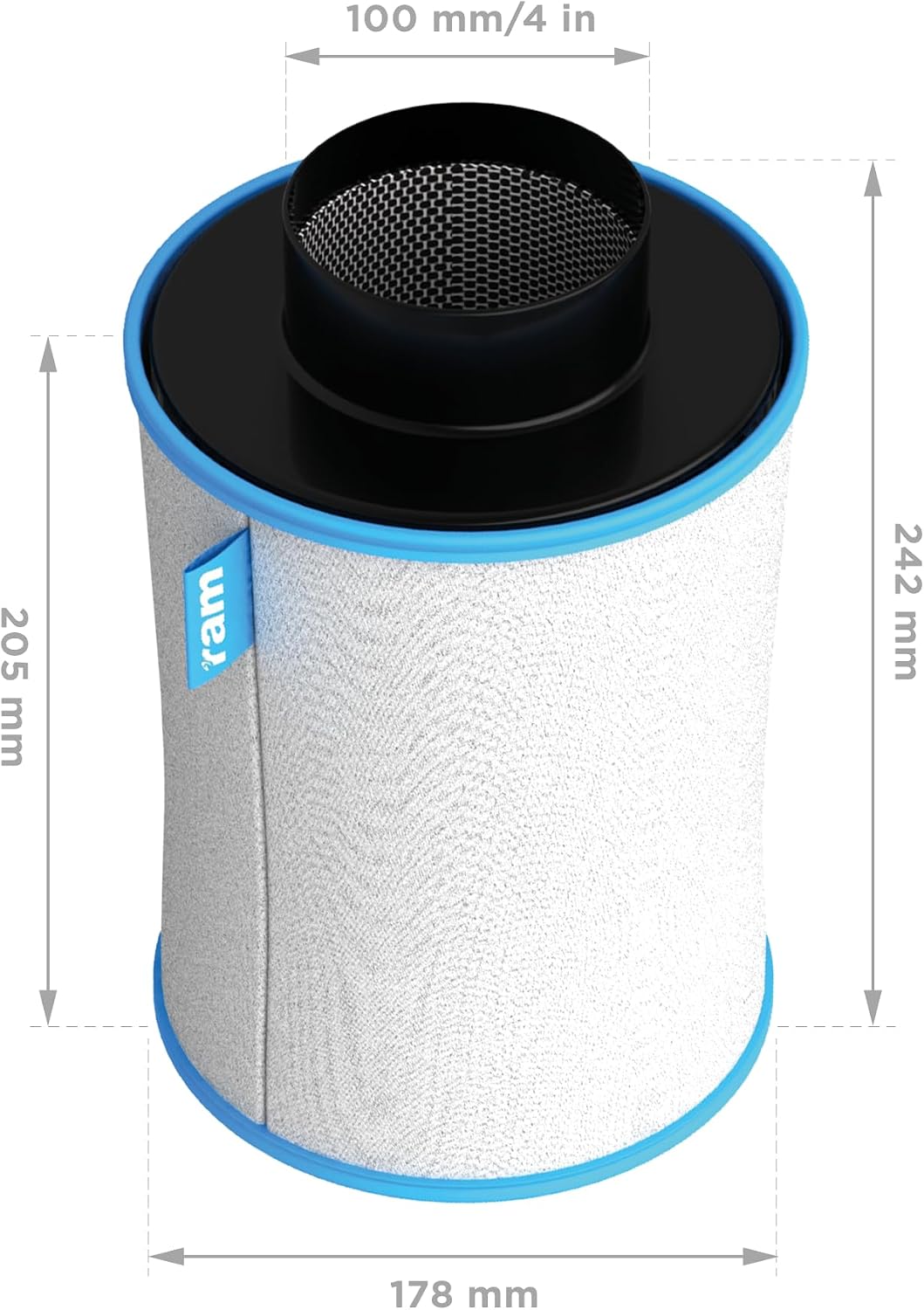 RAM carbon filter – view 4