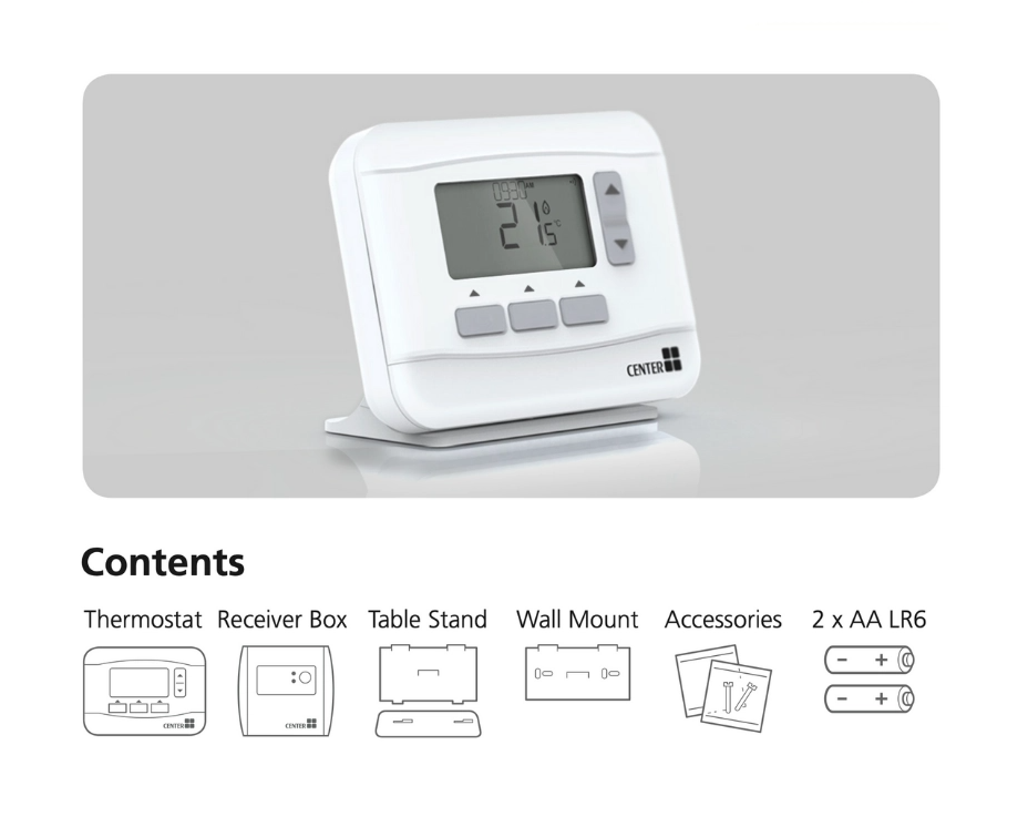 RF Wireless Thermostat