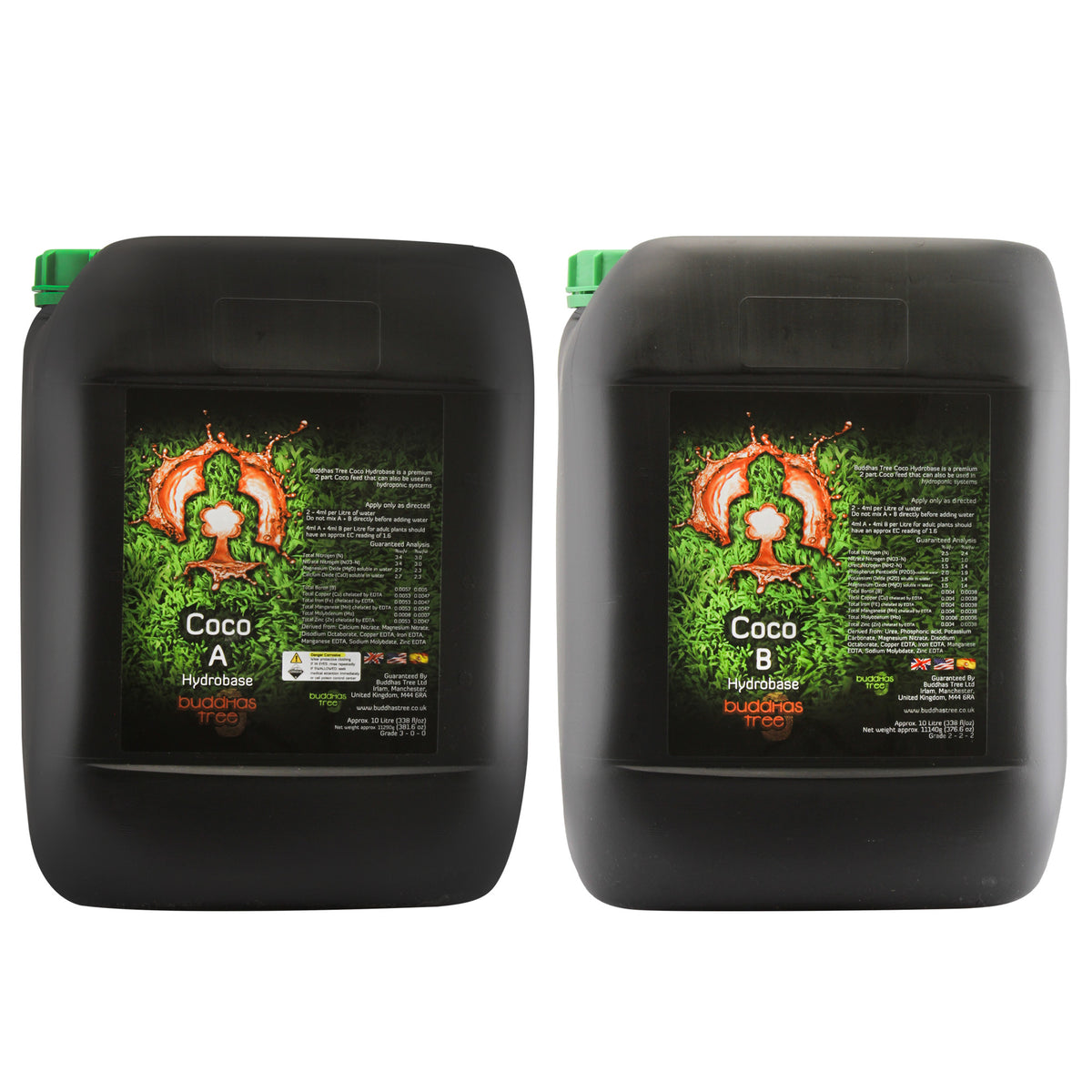 Buddha's Tree Coco A&B Hydrobase 10L