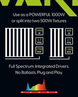 Maxibright Varidrive 500/1000Watt split version