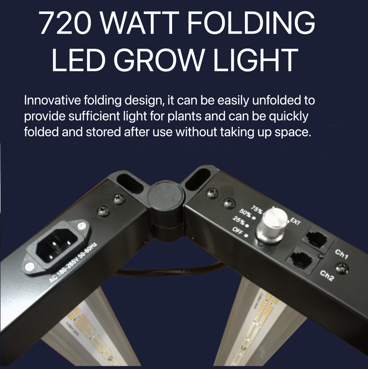 Gorilla GEN-III 720W LED Grow Light (Built-In Driver)